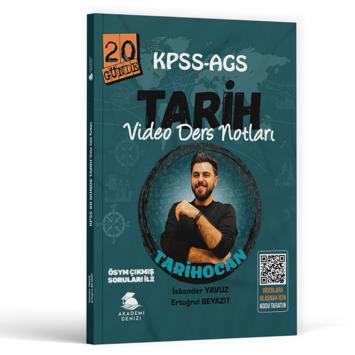 KPSS AGS VİDEO DERS NOTLARI TARİH - 2025-26
